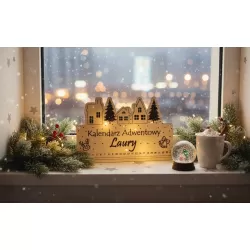 Kalendarz Adwentowy - personalizowany (imienny)